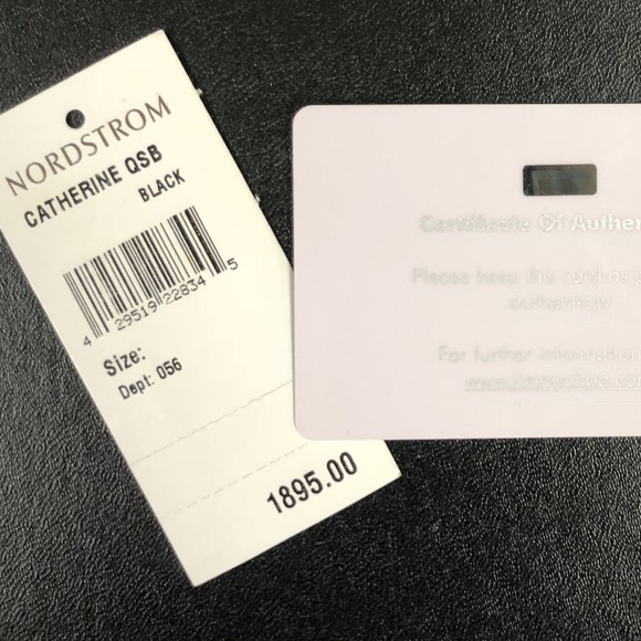 NEW JIMMY CHOO Catherine Satchel Box Bag Calfskin - Picture 8 of 8